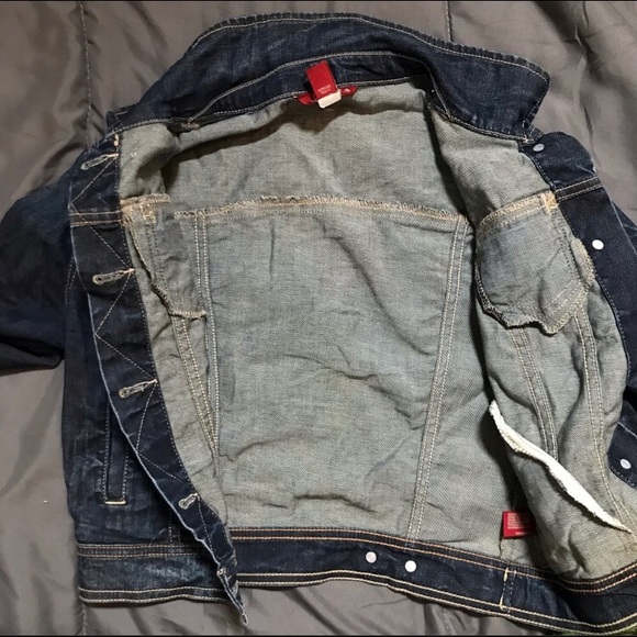 Dark wash Arizona Jean Co Jean Jacket - Picture 7 of 11